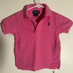 Polo by Ralph Lauren Kids Bright Pink Polo Shirt
